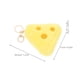 thumbnail image 4 of Llavero de queso de peluche adorable para mochilas, llavero con dije suave y esponjoso, colgante divertido de queso de peluche, llavero decorativo suave y esponjoso, 4 of 7