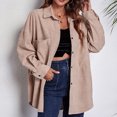 thumbnail image 2 of Vedolay Womens Business Casual Blazer Slim Casual Blazer Jacket Top Outwear Khaki,XL, 2 of 5