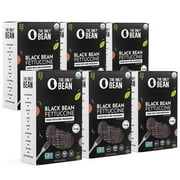 The Only Bean - Organic Black Bean Fettuccine Noodle, Gluten Free Pasta, 8oz (6 Pack)
