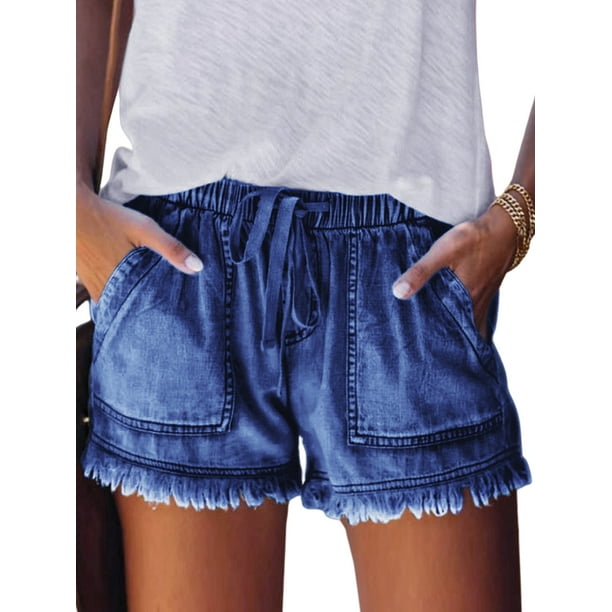 Blue hot pants 2025
