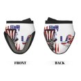 thumbnail image 2 of Pofeuu Patriotic Skull Art Print Thickened Mini Silicone Oven Mitts Heat Resistant, Rubber Oven Mitt Gloves, Finger Pinch Grips, Pot Holder, Silicone Potholder, 2 of 7