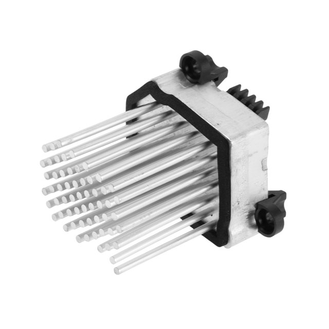 Resistor de motor de ventilador HVAC Unique Bargains para BMW Serie 3 E46 1998-2005 Metal ABS No.64116920365 Tonalidad plateada