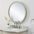 thumbnail image 4 of Uttermost Crofton Lighted Brass Round Mirror, 4 of 11