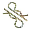 thumbnail image 4 of 6mm R Clips Hair Pin Spring Cotter Pin Hitch Lynch Cotter Zinc Plated Steel 25pk, 4 of 6