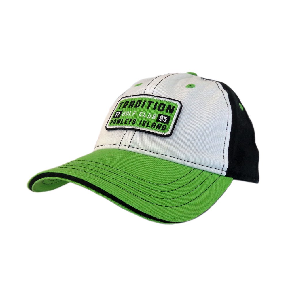 NEW Pukka Tradition Golf Club Pawleys Island Green/Black Adjustable Hat