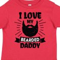thumbnail image 4 of Inktastic I Love My Bearded Daddy for Fathers Day with Grunge Boys Toddler T-Shirt, 4 of 5