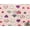Fuchsia, variant on Cotton Flannel POLKA DOTS HEARTS FUCHSIA Fabric / 45" Wide / Sold by the Yard