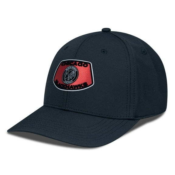 Men's Levelwear Black Chicago Blackhawks Retro Skylight Rise Flex Hat