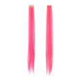 thumbnail image 5 of LELINTA 11PCS Straight Colored Clip in Hair Extensions Party Highlight Multiple Colors Hairpieces, 5 of 7