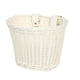 thumbnail image 2 of Cesta para bicicleta infantil, cesta para manillar delantero, cesta tejida a mano, cesta portátil para bicicleta Blanco, 2 of 9