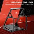 thumbnail image 5 of Supllueer Racing Wheel Stand Simulator Cockpit Stable Adjustable Fit for Logitech G29 G920 G923 Thrustmaster T80.Excluding Electronic Devices, 5 of 13
