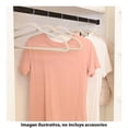 thumbnail image 4 of 10 Ganchos para Ropa Mainstays Hecho de Caucho Material Antideslizante Color Beige, 4 of 4