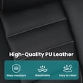 thumbnail image 3 of EDTara Leather Office Chair, Executive Design With Reclining Function, Ergonomic Lumbar Support, and Dual Spring Cushion, 3 of 8