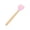 Pink, variant on Heart Shaped Silicone Spatula with Wooden Handle, Heat Resistant Food Grade Baking Scraper, Non Stick Kitchen Utensil for Cooking Mixing Stirring Scraping Baking Pastry Cake Decor, Pink
