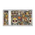 thumbnail image 2 of JIALIOU Nylon Trifold Card Wallet with ID Window Zipper Pocket for Men Women Teen Stylish and Cool Skull, 2 of 7