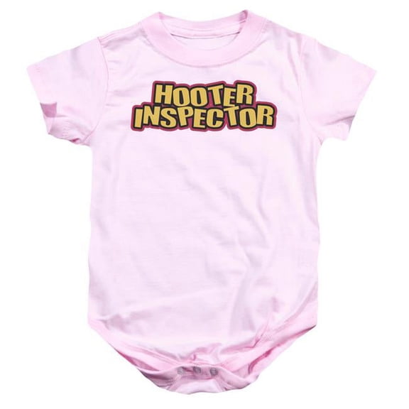 Trevco ATA2517D-SS-1 Hooter Inspector-Infant Snapsuit, Pink - Small - 6 Month