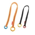 thumbnail image 1 of 2 piezas Arborist Friction Saver Loop Gear Equipment Anclaje recuperable ligero, Durable Camp Cambium Saver para mochilero Exploración al aire libre Negro 90cm Naranja 120cm Sunnimix Cuerda de escalada, 1 of 8