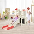 thumbnail image 1 of Tobogán Infantil Costway 6 en 1 Rosa 189,5 x 83 x 98 cm, 1 of 9