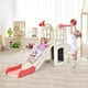 thumbnail image 1 of Tobogán Infantil Costway 6 en 1 Rosa 189,5 x 83 x 98 cm, 1 of 9