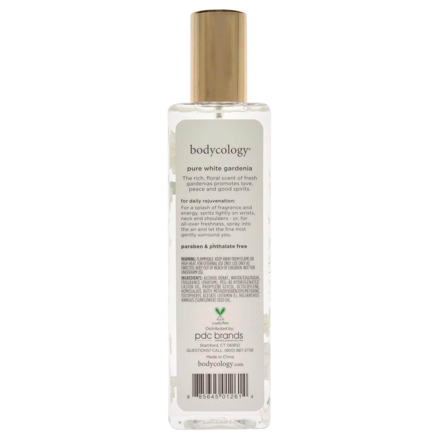 Bodycology Pure White Gardenia by Bodycology Fragrance Mist Spray 8 oz for Women - image 2 of 3
