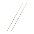 thumbnail image 1 of Varilla redonda sólida de acero inoxidable 304 de 1.5mm x 250mm para manualidades - 2 piezas, 1 of 3