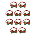 thumbnail image 1 of Greeniant Collar para mascotas Corbata para perros Corbata para perros de Navidad Festival Ornamental Accesorios para mascotas de moda Decoraciones de VN088-7 10piezas Greeniant CBP489509, 1 of 4