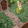 thumbnail image 5 of Miniature Flower Stone Path Fairy Garden Accessory Mini Outdoor Dollhouse Decor, 5 of 5