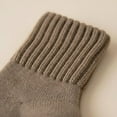 thumbnail image 5 of Women's Solid Mid Calf Socks, 2026 New Cozy Soft Comfy Warm Thick Cute Knit Crew Socks Multipack for Fall and Winter(5pcs), 5 of 5