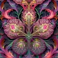 thumbnail image 2 of The Floral Enchantment - Intricate Flower Canvas Wall Art, 2 of 2