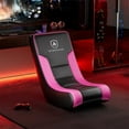 thumbnail image 2 of (2 pack) GTRACING Floor Rocker Gaming Chai, Pink, 2 of 10
