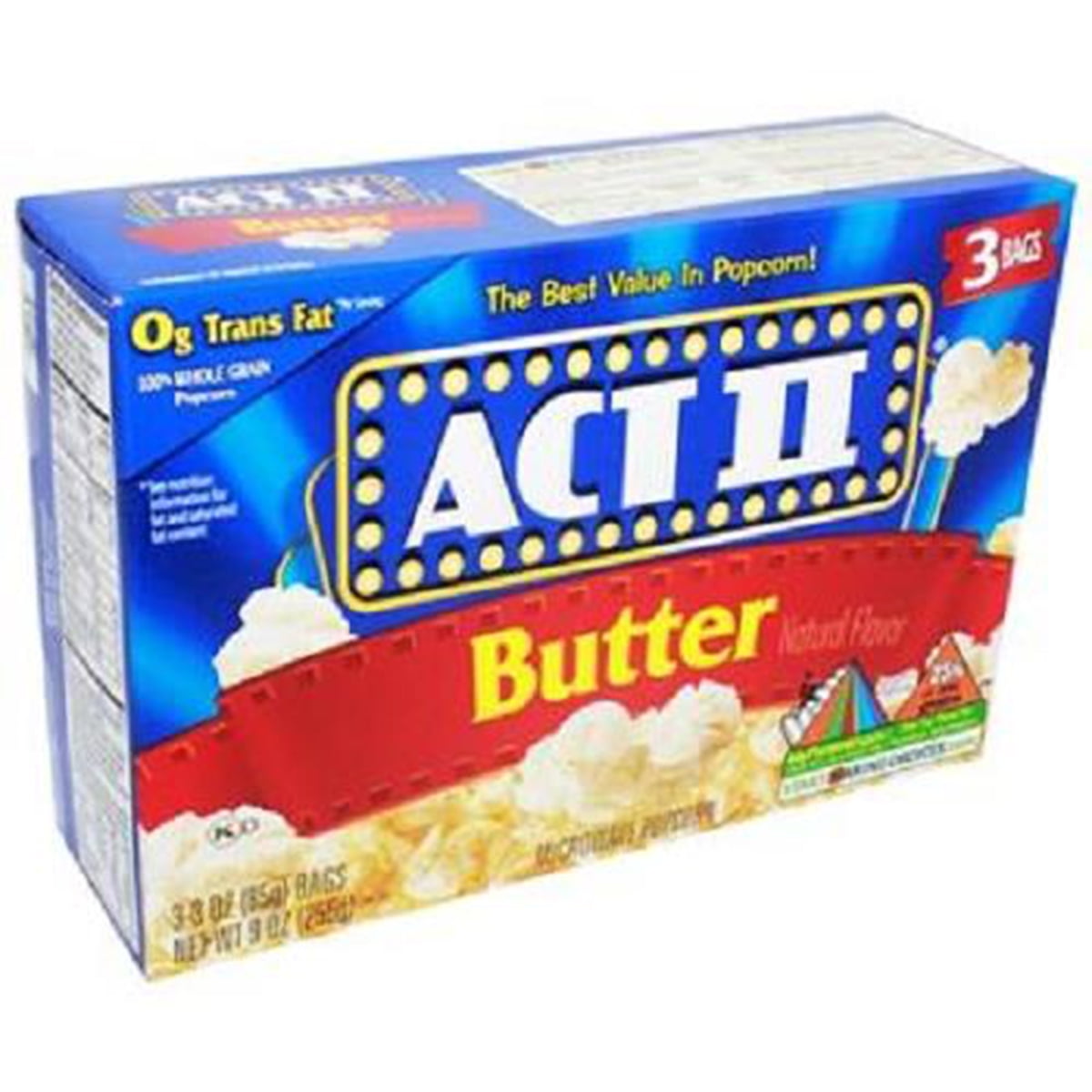 Product Of Act Ii, Popcorn Butter Flavor, Count 1 (3 oz) Popcorn