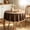 #189Brown, variant on Tassel Tablecloth, Waterproof Dining Cover, Oil Proof Rectangular Mat, Elegant Embroidered Design and Stain Resistant Surface for Coffee Tables, Dining Tables, and Party Banquets