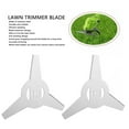 thumbnail image 3 of 3 Teeth Lawnmower Blade, Replacement Incisive 20cm 3 Teeth Lawn Trimmer Blade  for Garden, 3 of 7