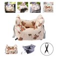 thumbnail image 2 of Pet Car Carrier Bed Front/Back Seat Transportin Perro Dog Car Seat Bed Sofa Travel Dog Car Seats cover for Small Medium Dogs ShopWise Round, 2 of 7