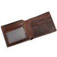 thumbnail image 5 of Tonnylam Cartera Corta Para Hombre Con Estampado De Dragón En Relieve De Piel De Vaca De Primera Capa Con Cera De Aceite, 5 of 5