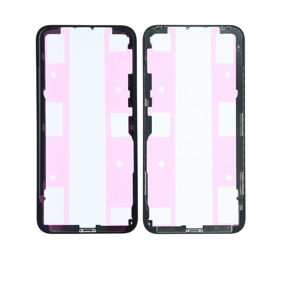 Replacement 4 in 1 With Frame Included (Front Glass   OCA   Short Touch   OCA Pre-Installed) Compatible For iPhone X (OCA Master)