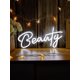 thumbnail image 1 of 1pc Beauty Led Neon Sign Usb Powered Wall Neon Signs For Bedroom Home Wedding Party Decoration, 1 of 4