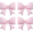 thumbnail image 2 of Yanonmyfd4 globos de lazo rosa gigante de 38 pulgadas, suministros para fiesta de cumpleaños coquette, despedida de soltera rosa, compromiso nupcial y suministros de aniversario de boda, para mujeres, 2 of 28