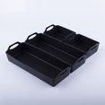 thumbnail image 1 of RONSHIN 4Pcs Silicone Baking Pan, Non Stick Baking Sheet With Handle, Bottom Raised Ribs, Reusable Half Sheet Baking Tray For Oven, Microwave, Refrigerator, 1 of 4