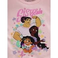 thumbnail image 2 of Disney Encanto Girls' Crew-Neck Sweatshirt - pink, 3t (Toddler), 2 of 2