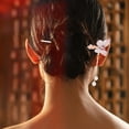 thumbnail image 4 of Moluckfu Horquilla China Con Floral Y Borla Para Peinados Con Estilo Y Toque Retro, 4 of 8