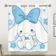 thumbnail image 3 of Cinnamoroll Blackout Curtains for Boys Girls Home Decor, Cartoon Fun Insulation Curtains, Bedroom Living Room Blackout Curtains 140x160cm, 3 of 5