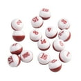 thumbnail image 3 of Mosiee Billiard Game Pool Shaker Bottle Billiard Hall Dice Ball Room Entertainment With Standard Set Of 16 Numbered Tally Balls, 3 of 9
