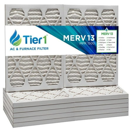 

Tier1 24x30x1 Merv 13 Pleated Air/ Furnace Filter -6 Pack