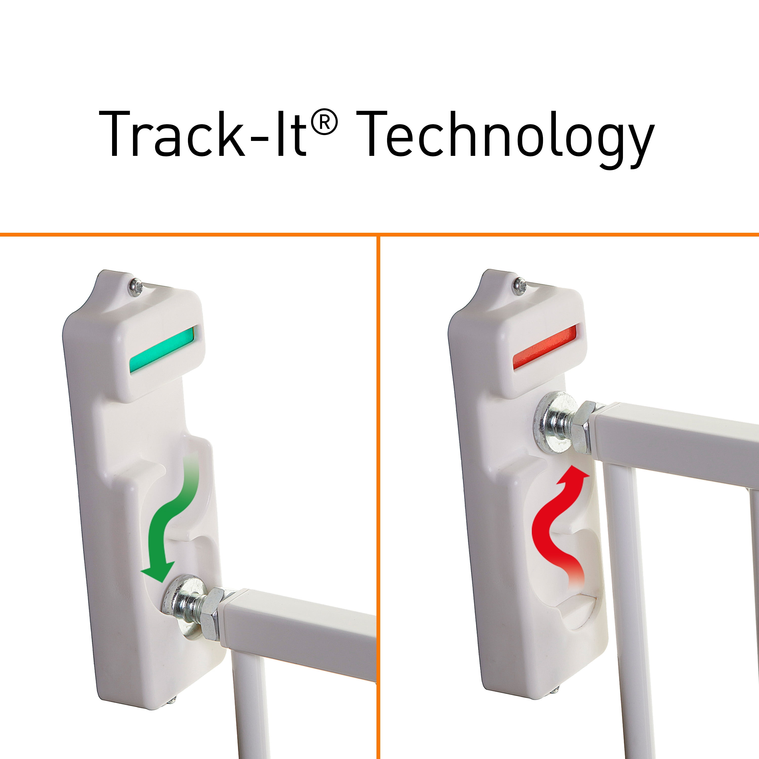 Broadway Extra Wide and Tall Expandable Gate W/ Track It Technology