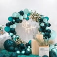 thumbnail image 3 of Dark Teal and Tiffany Balloon Arch for 1st Communion Baby Shower Bridal Shower Birthday Balloon Celebration Party Backdrop Decoration, 3 of 6
