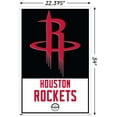 thumbnail image 3 of NBA Houston Rockets - Logo 21 Wall Poster, 22.375" x 34", 3 of 4