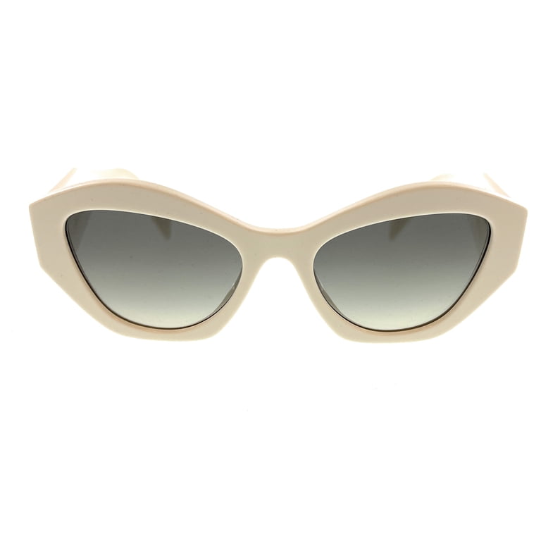 Prada, White Cat Eye Sunglasses, 0PR 07YS 142130, Female, Adult
