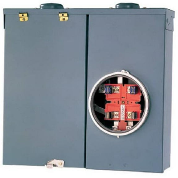 Square D CQRB100CP 100A Meter Socket Load Center