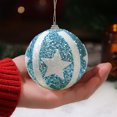 thumbnail image 4 of Christmas Christmas Ball Ornaments Glitter Sequin Foam Ornaments Hanging Pendants,Christmas Tree Decorations Indoor Outdoor for Xmas Wedding Party Decor, 4 of 6